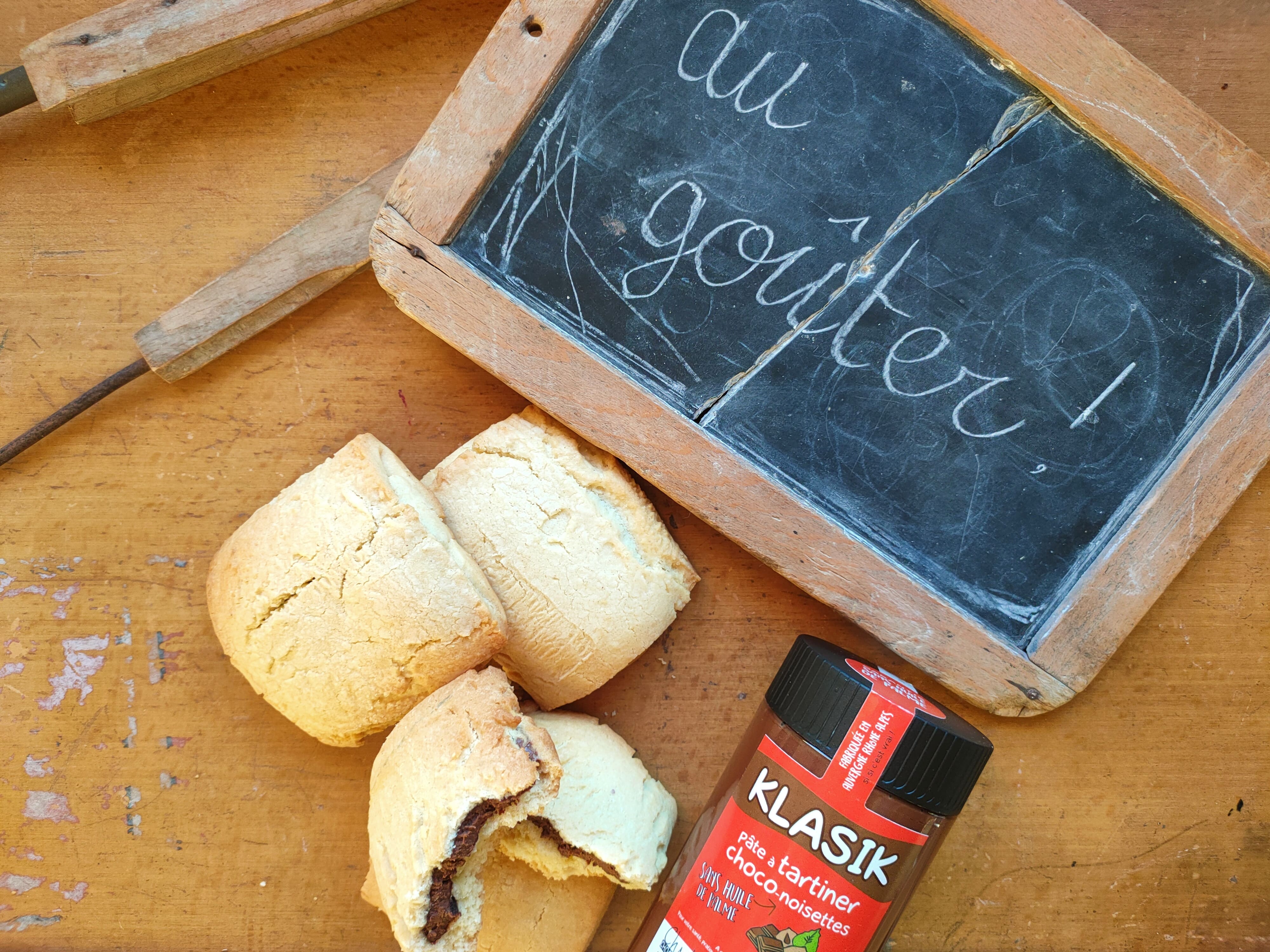 La recette facile et rapide des biscuits sablés à la pâte à tartiner classique